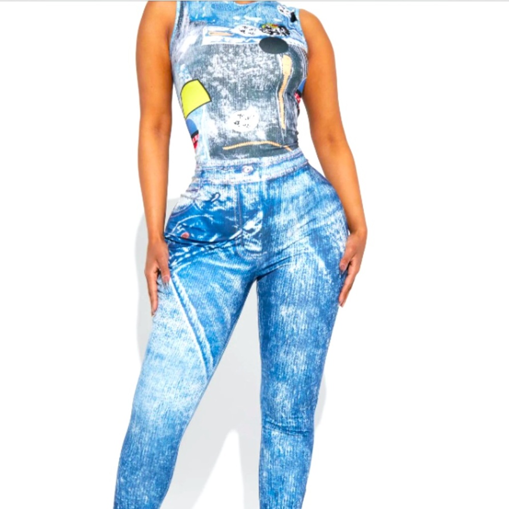 Jumpsuit - Blue